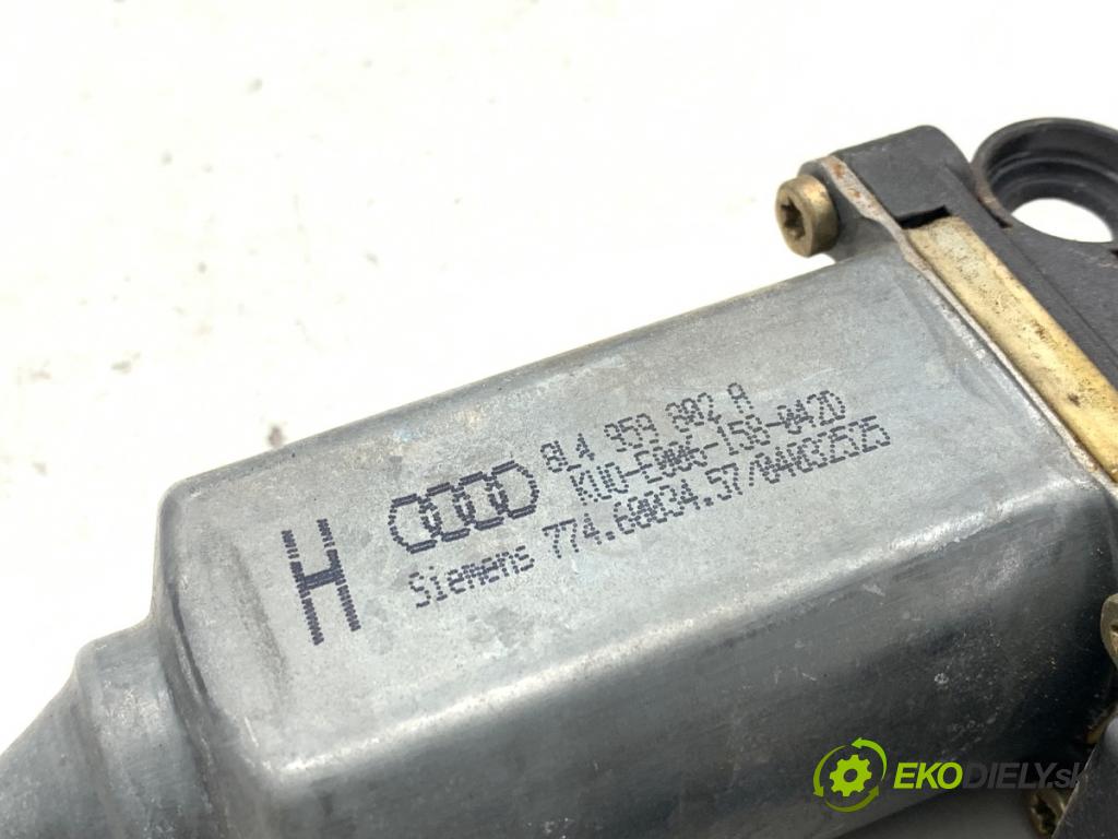 AUDI A3 8L liftback 2002 75 kW 1.6 1595 motor sťahovaní okna pravý zadní část 8L4959802A