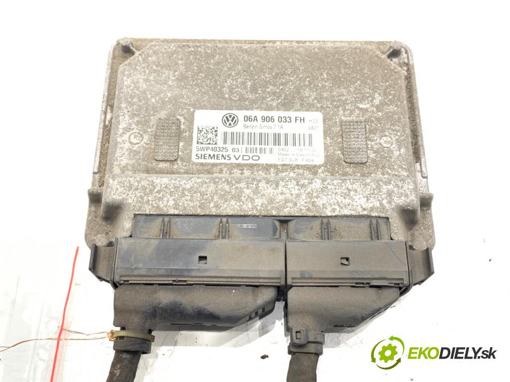 SEAT ALTEA XL nadwozie wielkoprzestrzenne (MPV) 2007 75 kW 1.6 1595 řídící jednotka motora 06A906033FH (Řídicí jednotka)