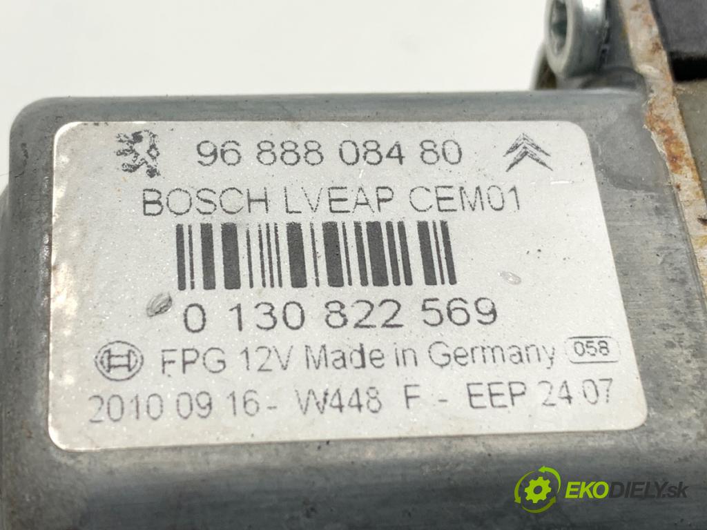 PEUGEOT 508 I sedan 2011 82 kW 1.6 HDi 1560 mechanismus okna levý zadní část 9688808480