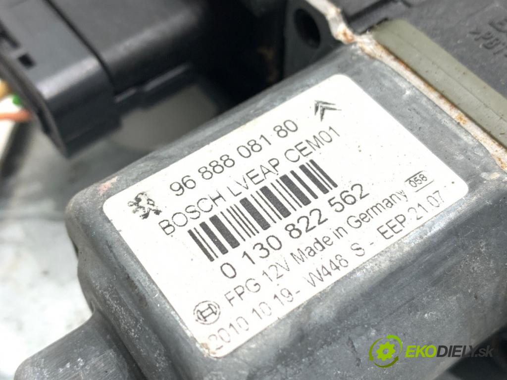 PEUGEOT 508 I sedan 2011 82 kW 1.6 HDi 1560 mechanismus okna pravý přední část 9688808180