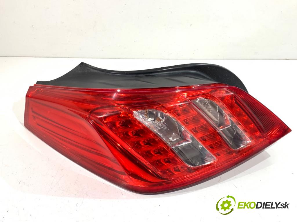 PEUGEOT 508 I sedan 2011 82 kW 1.6 HDi 1560 Svetlo ľavy zad 9686293780