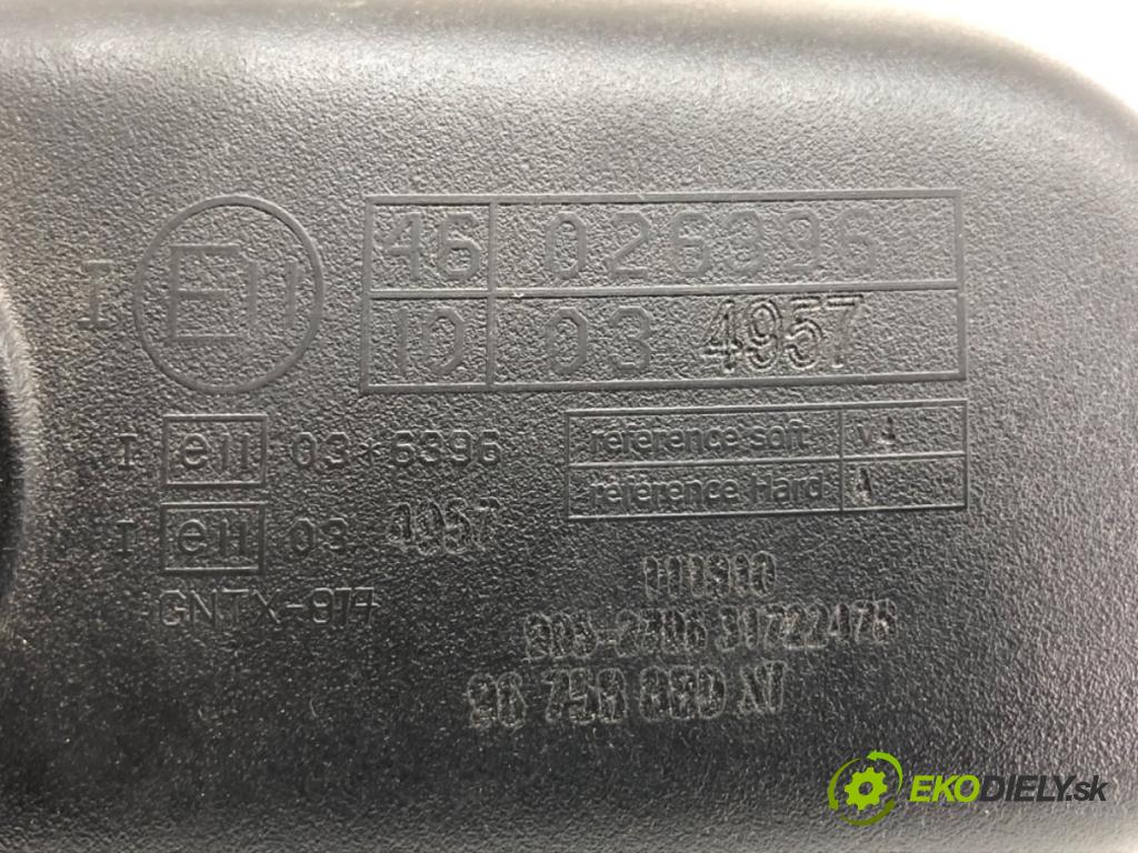 PEUGEOT 508 I sedan 2011 82 kW 1.6 HDi 1560 Spätné zrkadlo vnútorné 96758880XT (Spätné zrkadlo vnútorné)