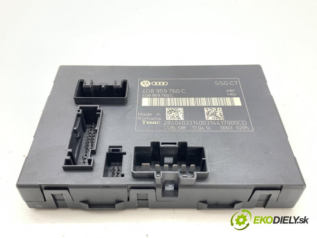 AUDI A6 C7 sedan 2014 180 kW 3.0 TDI quattro 2967 modul sedačky 4G8959760C
