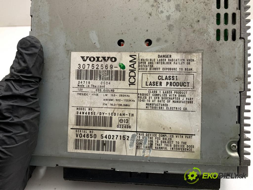 VOLVO V50 Kombi 2005 80 kW 1.6 D 1560 RADIO 30752569 (Audio zariadenie)