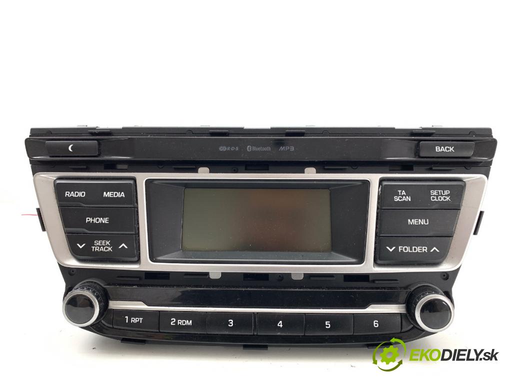 HYUNDAI i20 II liftback 2018 62 kW 1.2 1248 RADIO 96170C8050 (Audio zariadenie)