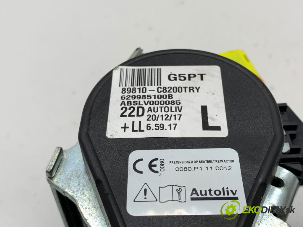 HYUNDAI i20 II liftback 2018 62 kW 1.2 1248 držák bezpečnost levý zadní část 89810-C8200