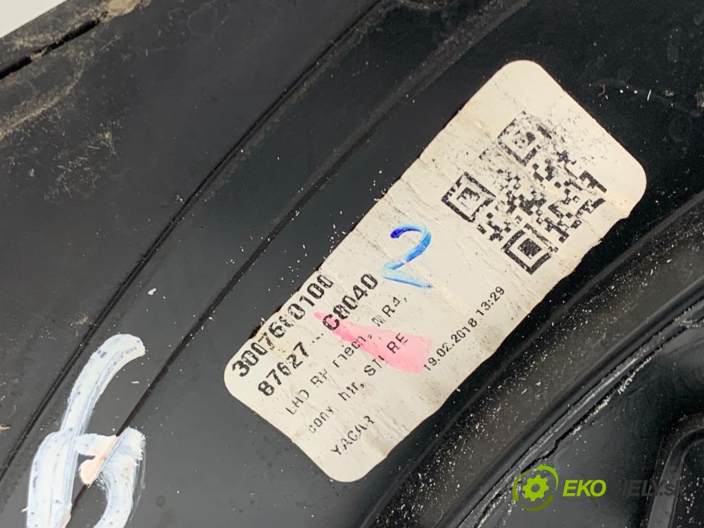 HYUNDAI i20 II liftback 2018 62 kW 1.2 1248 zpětné zrcátko pravý 87627-C8040