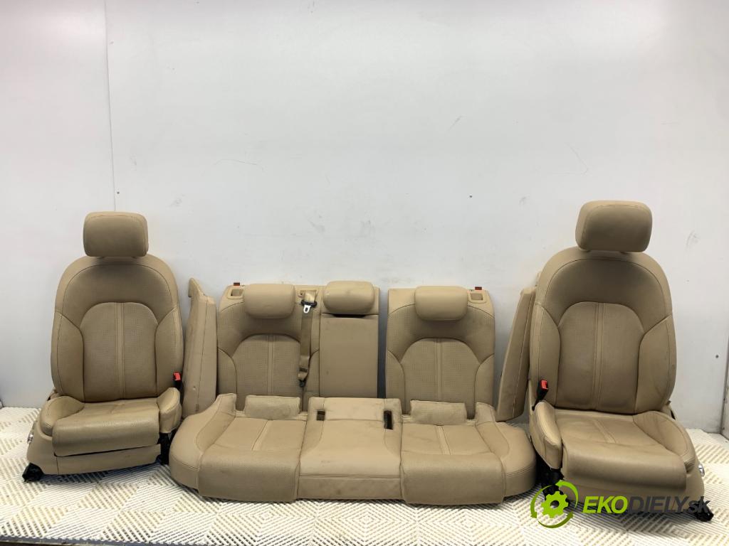 AUDI A6 C7 sedan 2014 180 kW 3.0 TDI quattro 2967 sedadla sedačky sedadlo 