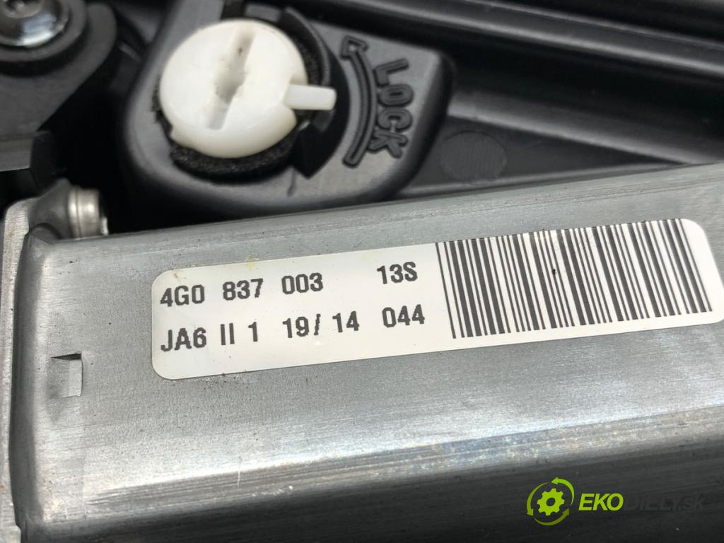 AUDI A6 C7 sedan 2014 180 kW 3.0 TDI quattro 2967 doťah Dvere ľavy predný 4G0837003