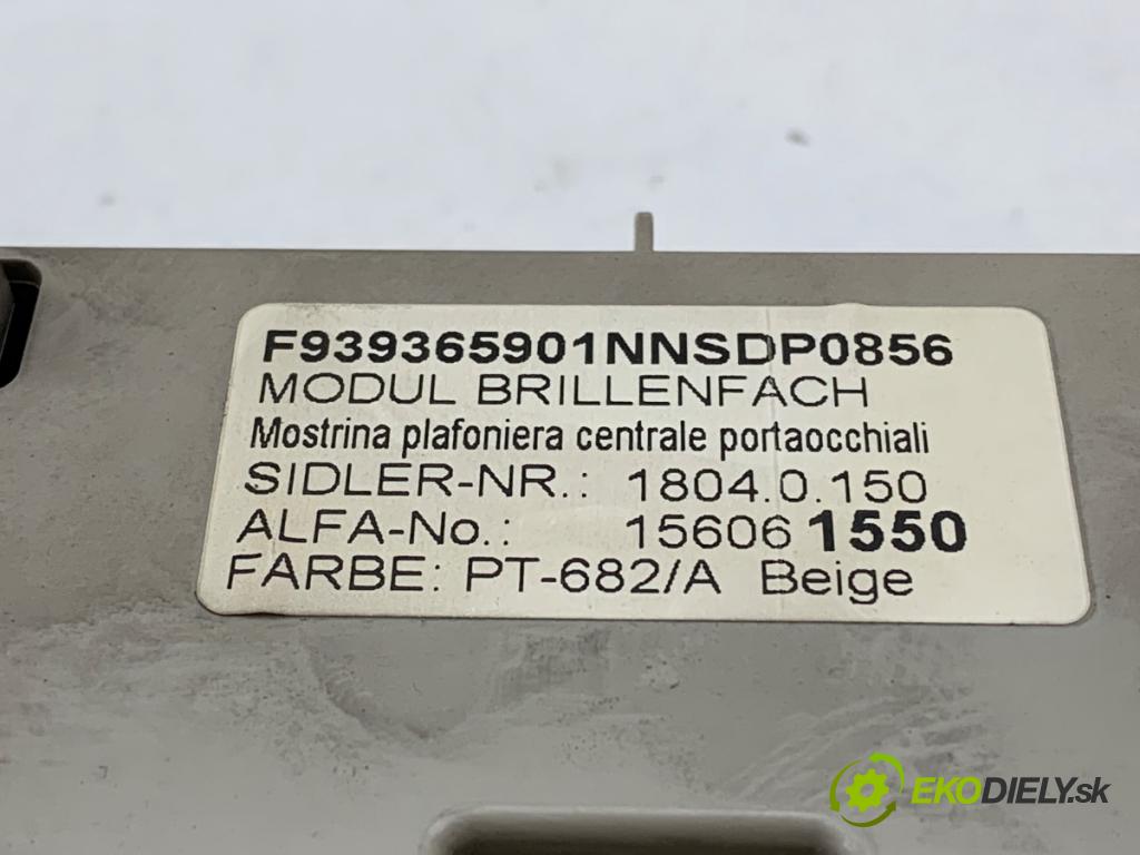 ALFA ROMEO 159 sedan 2006 85 kW 1.9 JTDM 8V (939AXE1B, 939BXE1B, 939BXH1B) 1910 světlo stropní 156061550