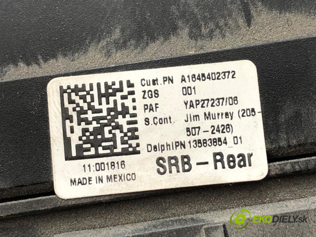 MERCEDES-BENZ X164 SUV 2006 165 kW GL 320 CDI 4-matic (164.822) 2987 Skrinka poistková A1845402372 (Poistková skrinka)