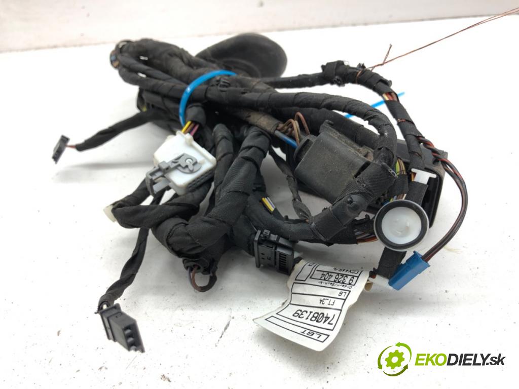 BMW F34 liftback 2016 190 kW 330 d 2993 Káblovačka Dvere predný ľavy 9326404