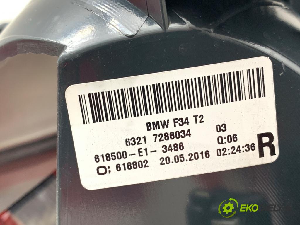 BMW F34 liftback 2016 190 kW 330 d 2993 Svetlo pravy zad vnútorná 7286034