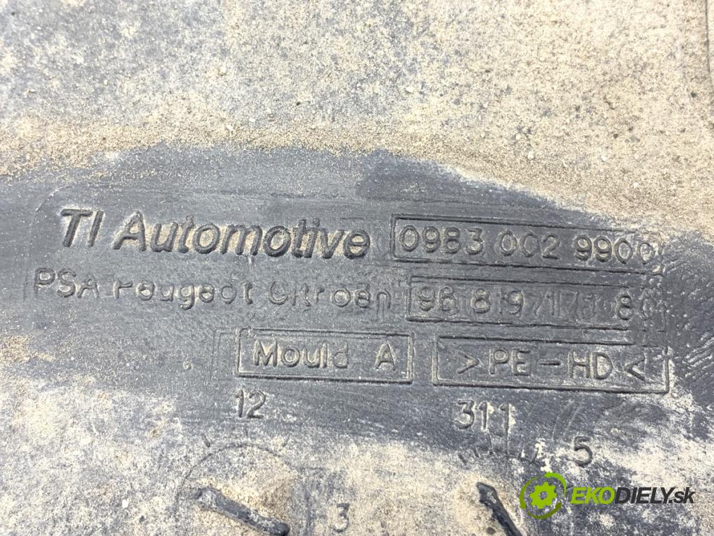 PEUGEOT 508 I sedan 2011 82 kW 1.6 HDi 1560 nádržka DPF 9681917180