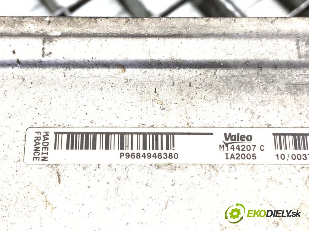 PEUGEOT 508 I sedan 2011 82 kW 1.6 HDi 1560 intercooler 9684946380 (Intercooler (chladič stlačeného vzduchu))