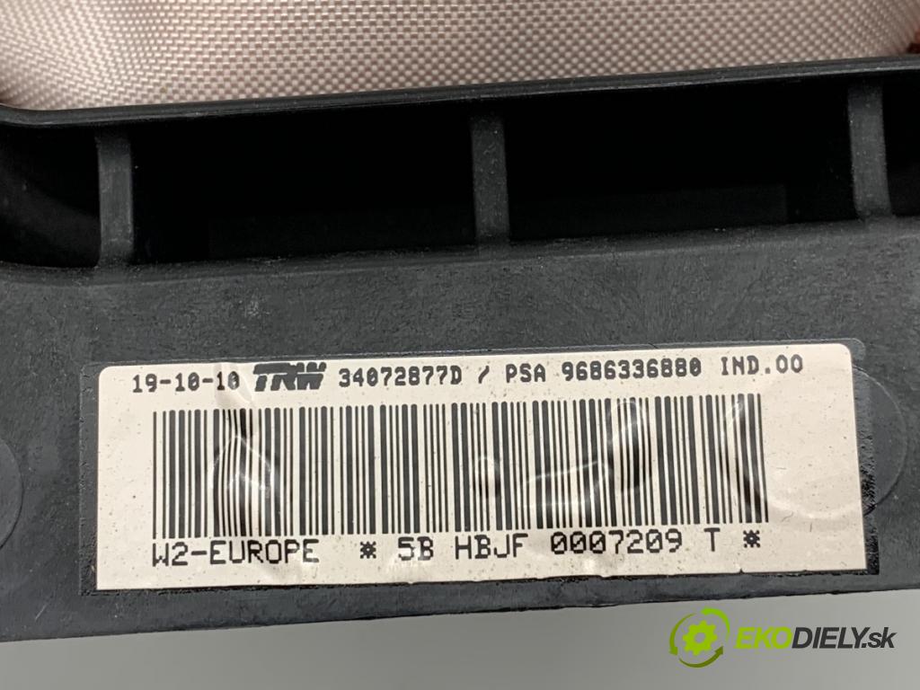 PEUGEOT 508 I sedan 2011 82 kW 1.6 HDi 1560 AirBag spolujezdce 9686336880 (Airbag)
