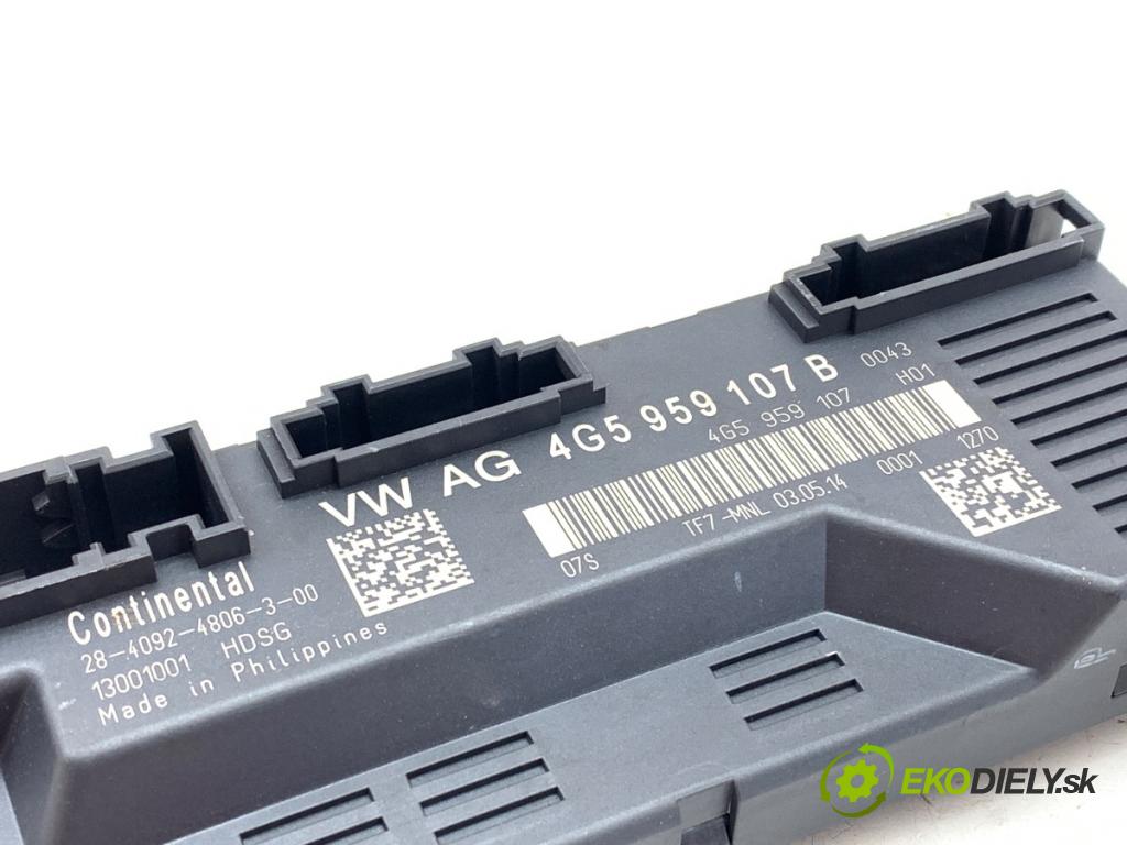 AUDI A6 C7 sedan 2014 180 kW 3.0 TDI quattro 2967 modul dveří kufra 4G5959107B