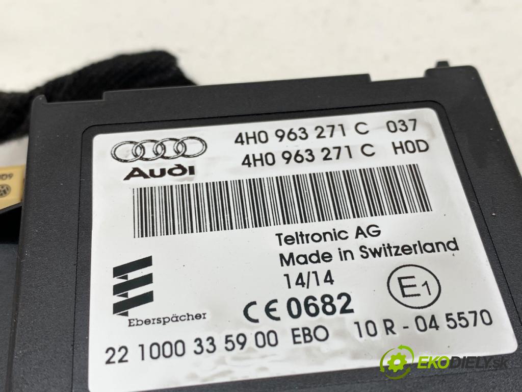 AUDI A6 C7 sedan 2014 180 kW 3.0 TDI quattro 2967 modul Webasto 4H0963271C