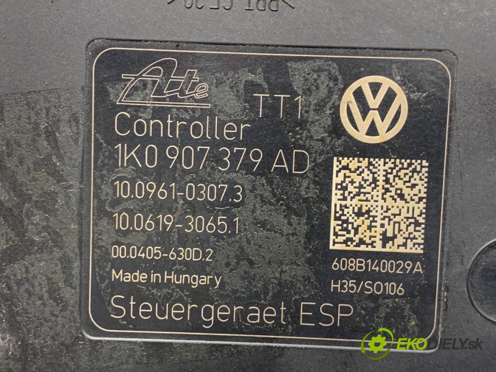 VW EOS kabriolet 2008 103 kW 2.0 TDI 1968 pumpa ABS 1K0614517BD (Pumpa ABS)