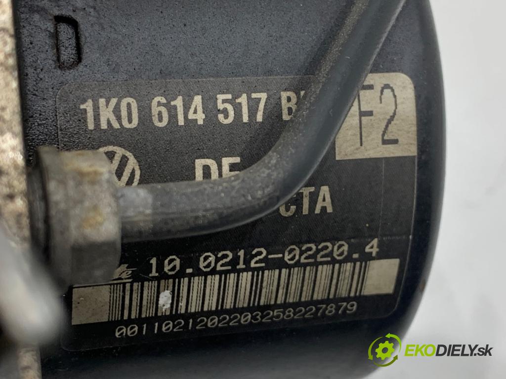 VW EOS kabriolet 2008 103 kW 2.0 TDI 1968 pumpa ABS 1K0614517BD (Pumpa ABS)