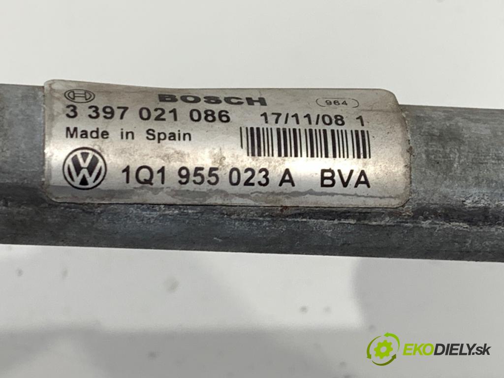 VW EOS kabriolet 2008 103 kW 2.0 TDI 1968 Mechanizmus stieračov predný 1Q1955023A (Motorček stieračov predný)