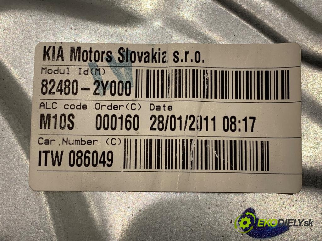 HYUNDAI ix35 SUV 2011 85 kW 1.7 CRDi 1685 mechanismus okna pravý přední část 82480-2Y000