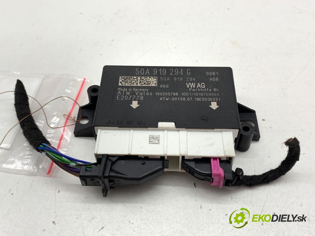 SKODA OCTAVIA III liftback 2019 85 kW 1.6 TDI 1598 Modul PDC 5QA919294G (Riadiaca jednotka ostatné)