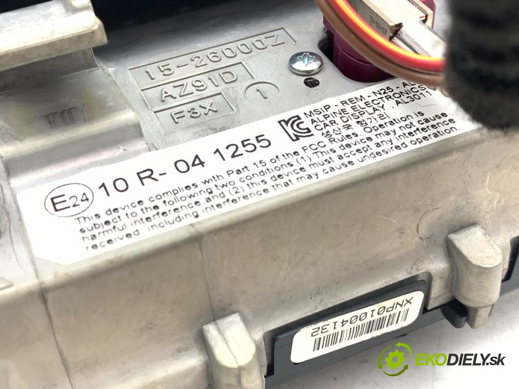 BMW F34 liftback 2016 190 kW 330 d 2993 Displej 9387453 (Přístrojová deska)