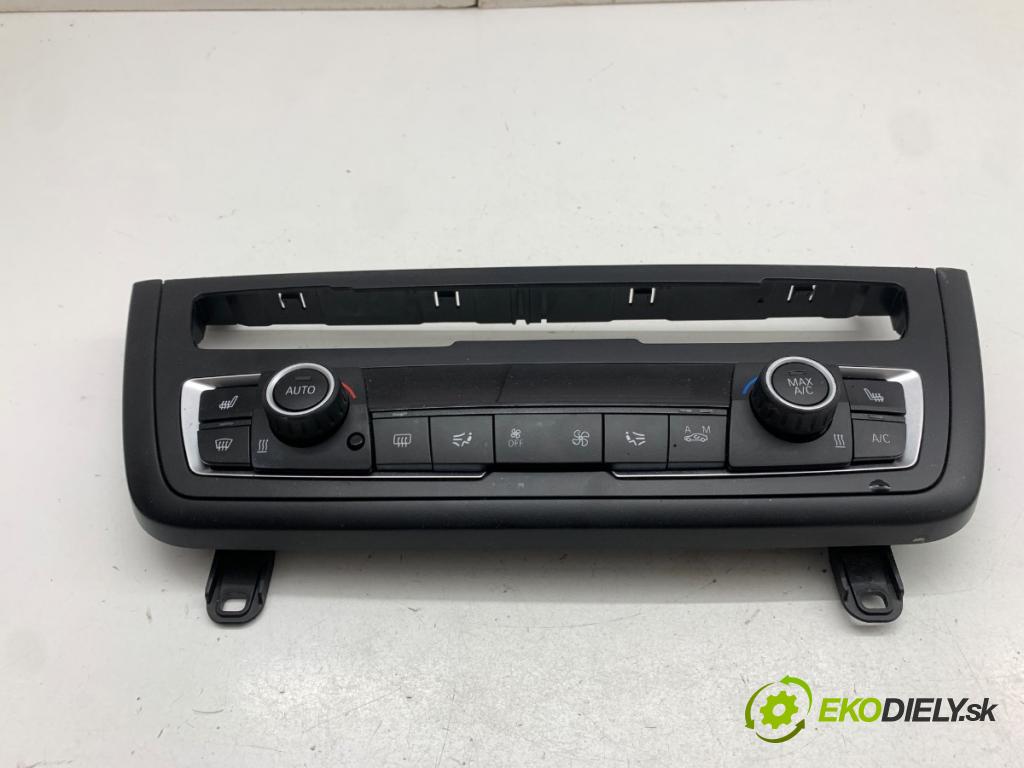 BMW F34 liftback 2016 190 kW 330 d 2993 Panel ovládania kúrenia  (Prepínacie páčky pod volantom)