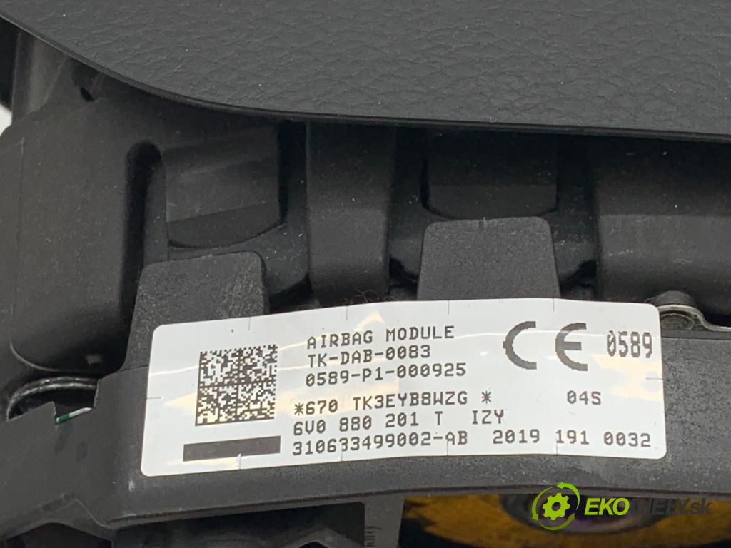 SKODA OCTAVIA III liftback 2019 85 kW 1.6 TDI 1598 AirBag volantu 6V0880201T (Airbag)