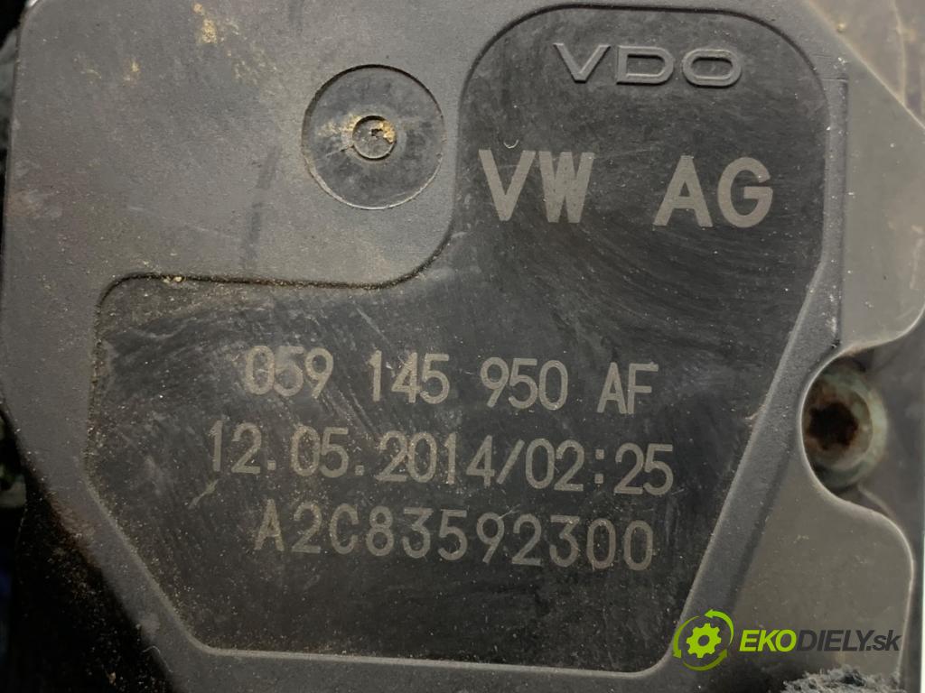 AUDI A6 C7 sedan 2014 180 kW 3.0 TDI quattro 2967 škrtíci klapka 059145950AF (Škrticí klapka)