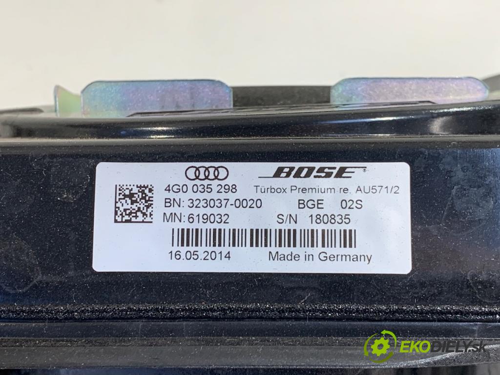 AUDI A6 C7 sedan 2014 180 kW 3.0 TDI quattro 2967 reproduktory 4G0035297