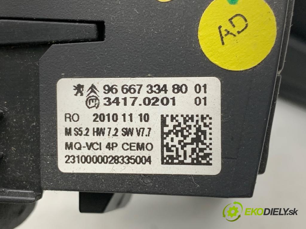 PEUGEOT 508 I sedan 2011 82 kW 1.6 HDi 1560 SPÍNAČE: volantu 9666733480