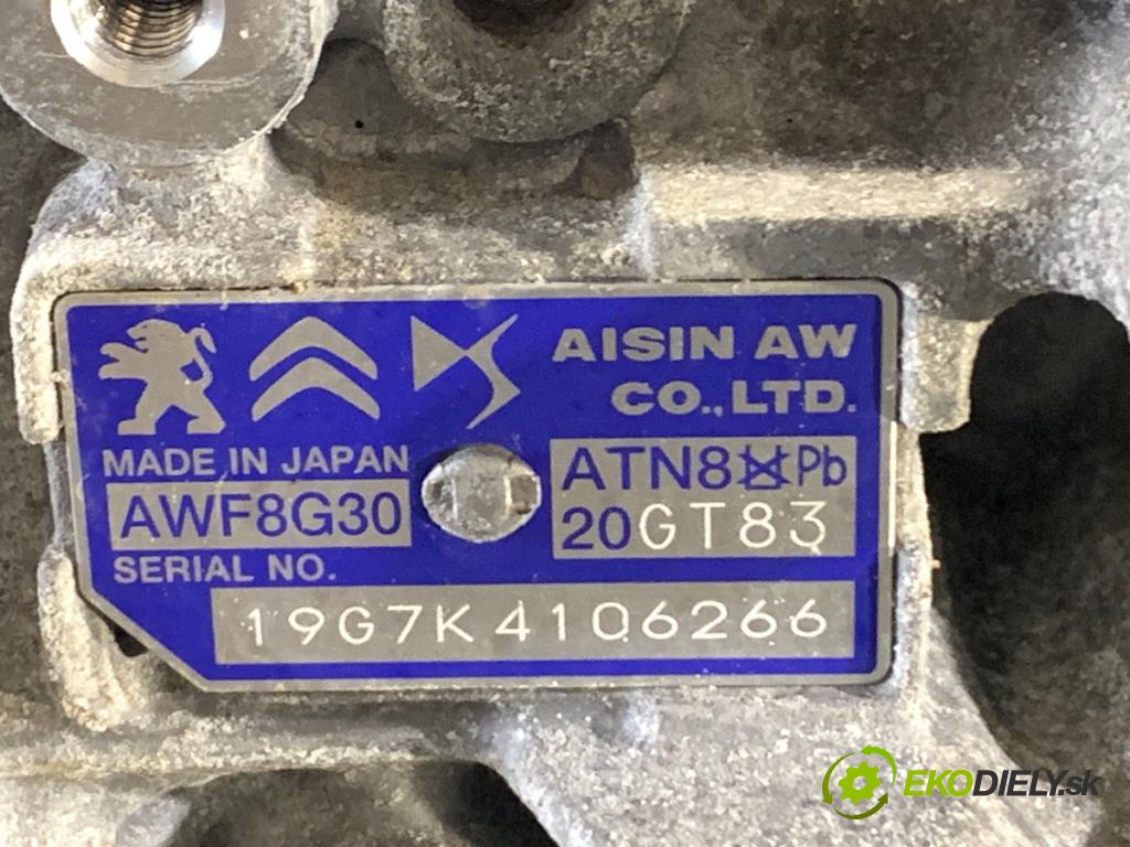 PEUGEOT 3008 SUV 2020 96 kW 1.2 THP/ PureTech 130 1199 Prevodovka 20GT83 (Prevodovka)