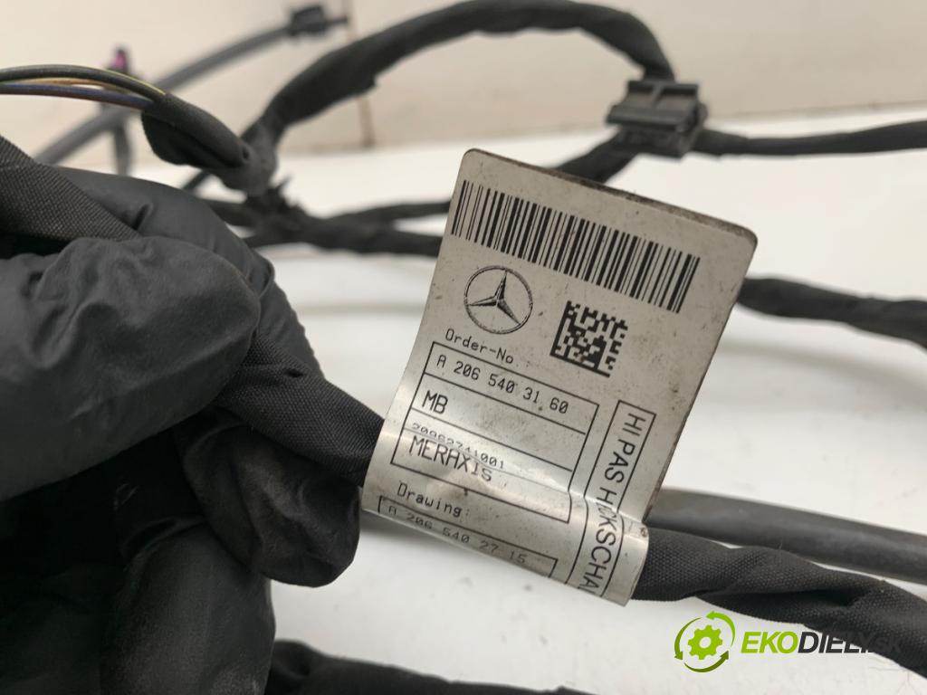 MERCEDES-BENZ KLASA C sedan 2024 300 kW AMG C 43 4-matic+ (206.087) 1991 Káblovačka PDC zad A2065403160