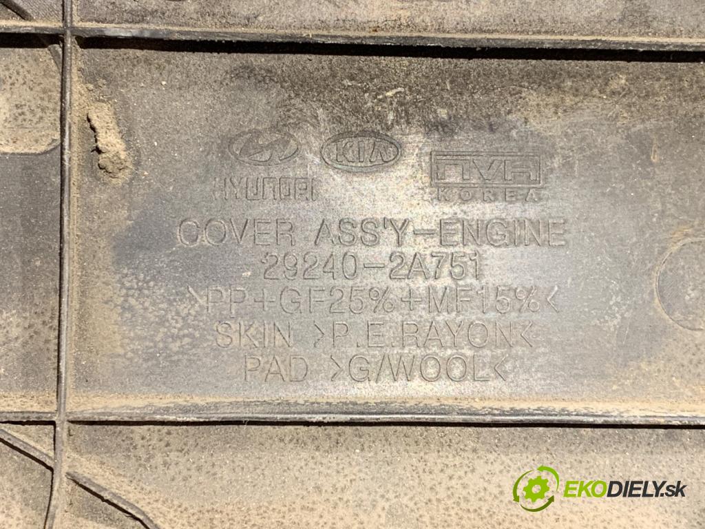 HYUNDAI ix35 SUV 2011 85 kW 1.7 CRDi 1685 Kryt Motor 29240-2A751 (Kryt motora)