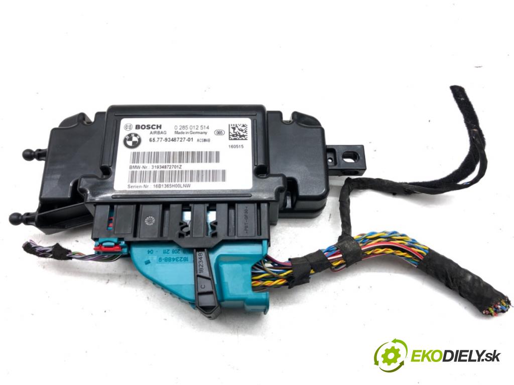 BMW F34 liftback 2016 190 kW 330 d 2993 senzor airbag 9348727 (Snímač)