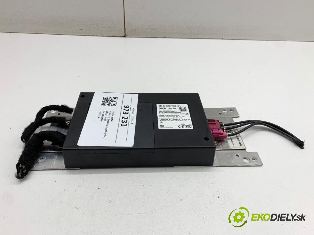 BMW F34 liftback 2016 190 kW 330 d 2993 Modul TELEMATIKA: 6820726
