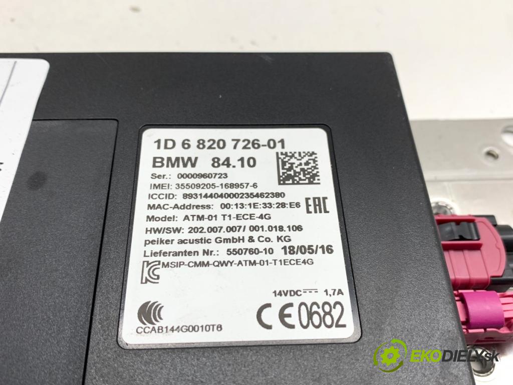 BMW F34 liftback 2016 190 kW 330 d 2993 Modul TELEMATIKA: 6820726