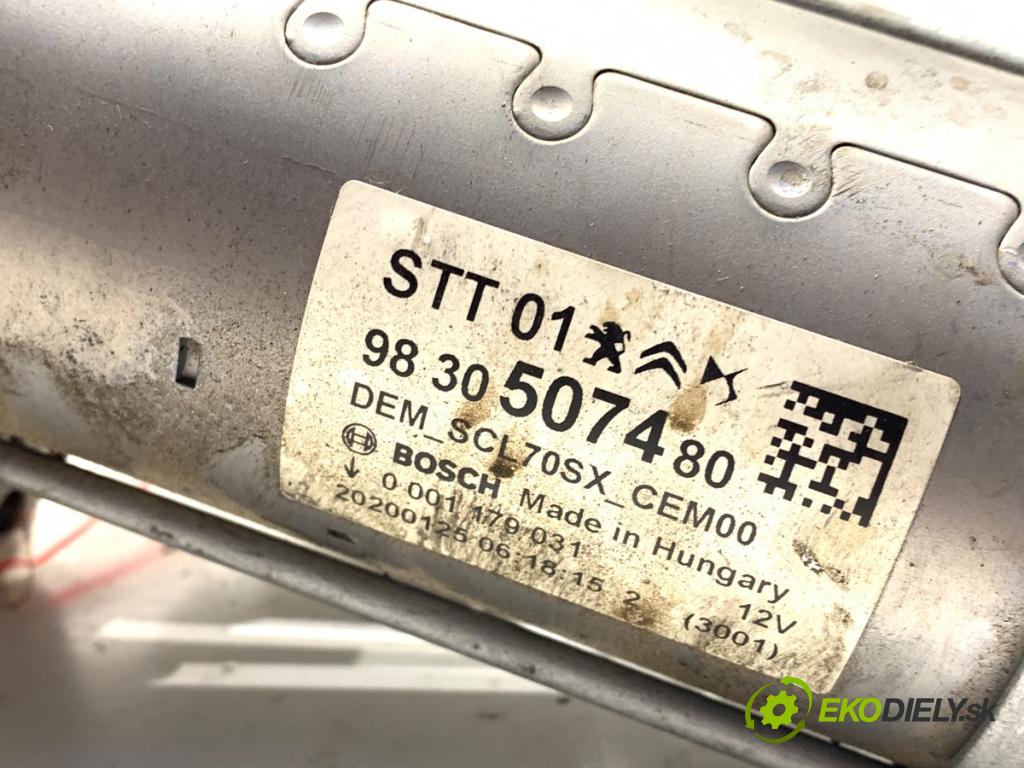 PEUGEOT 3008 SUV 2020 96 kW 1.2 THP/ PureTech 130 1199 startér 9830507480 (Startér)