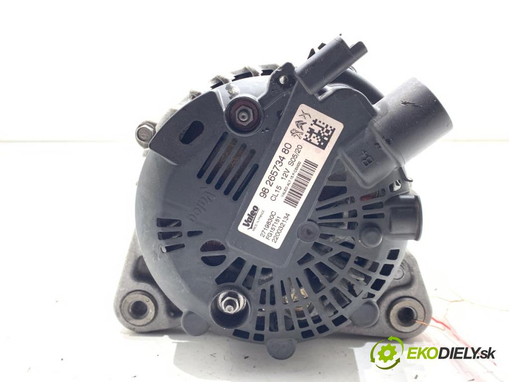 PEUGEOT 3008 SUV 2020 96 kW 1.2 THP/ PureTech 130 1199 Alternátor 9826573480 (Alternátor)
