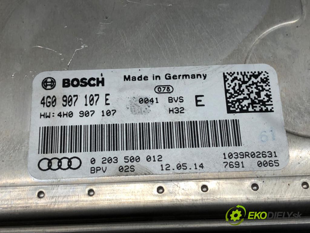 AUDI A6 C7 sedan 2014 180 kW 3.0 TDI quattro 2967 Modul KAMERY 4G0907107E