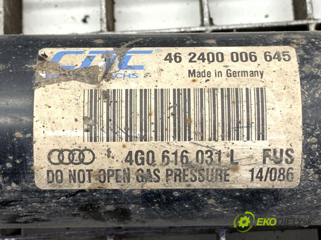 AUDI A6 C7 sedan 2014 180 kW 3.0 TDI quattro 2967 tlumič levý zadní část 4G0616031L