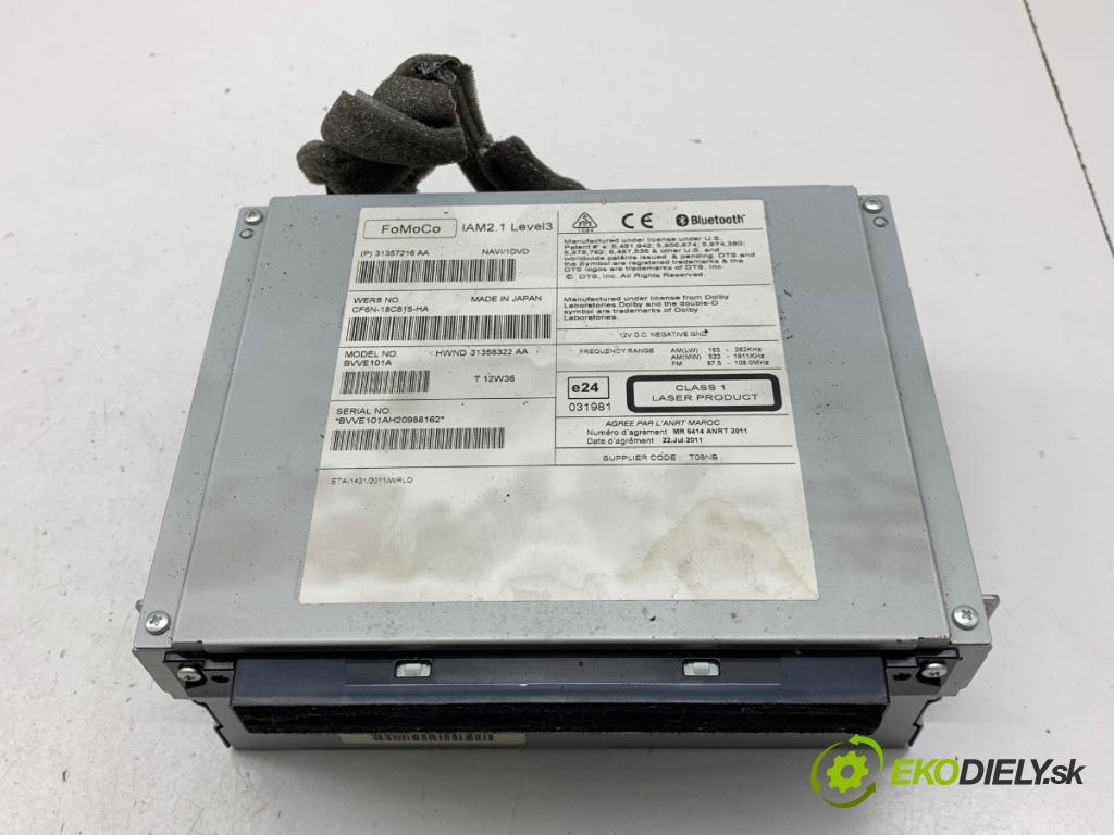 VOLVO V40 liftback 2012 84 kW D2 1560 RADIO 31357216AA (Audio zařízení)
