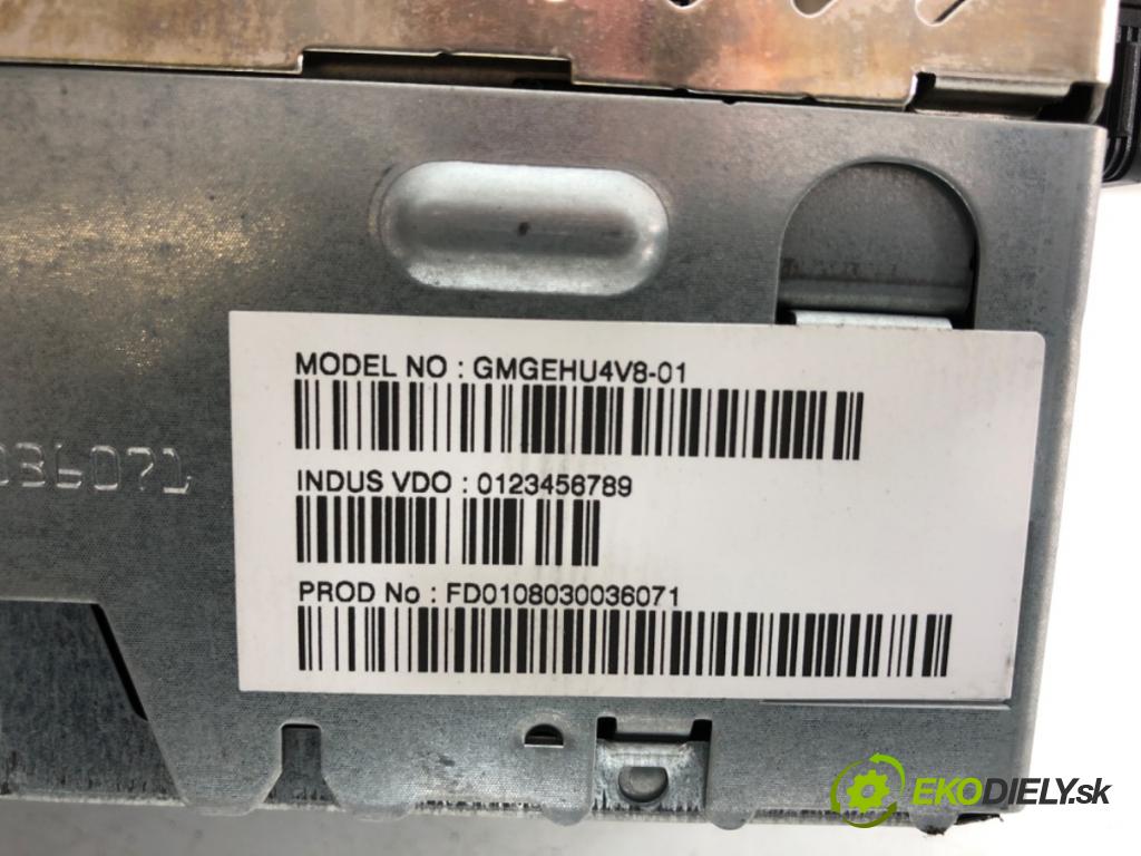 OPEL VECTRA C sedan 2008 88 kW 1.9 CDTI (F69) 1910 RADIO 13272817 (Audio zařízení)