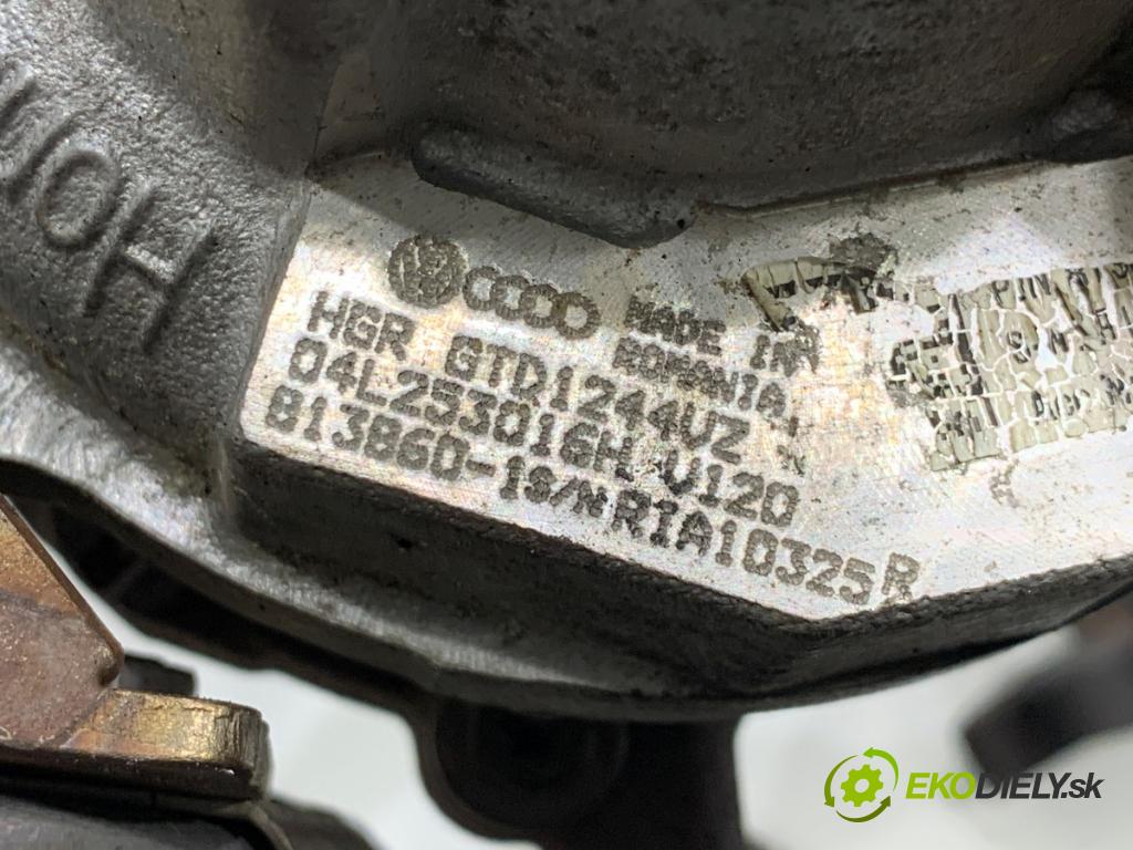 VW GOLF VII Kombi 2014 81 kW 1.6 TDI 1598 Turbodúchadlo,turbo 04L253016H (Turbodúchadlo (kompletné))