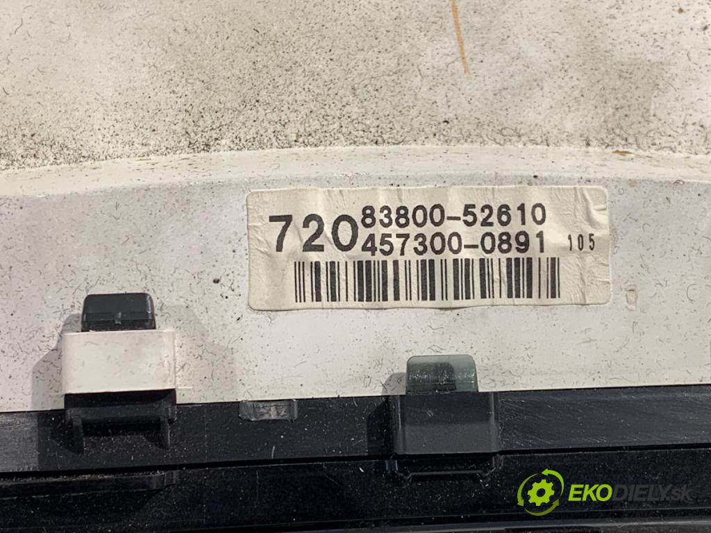 TOYOTA YARIS I liftback 2001 48 kW 1.0 (SCP10_) 998 prístrojovka 83800-52610 (Přístrojová deska)