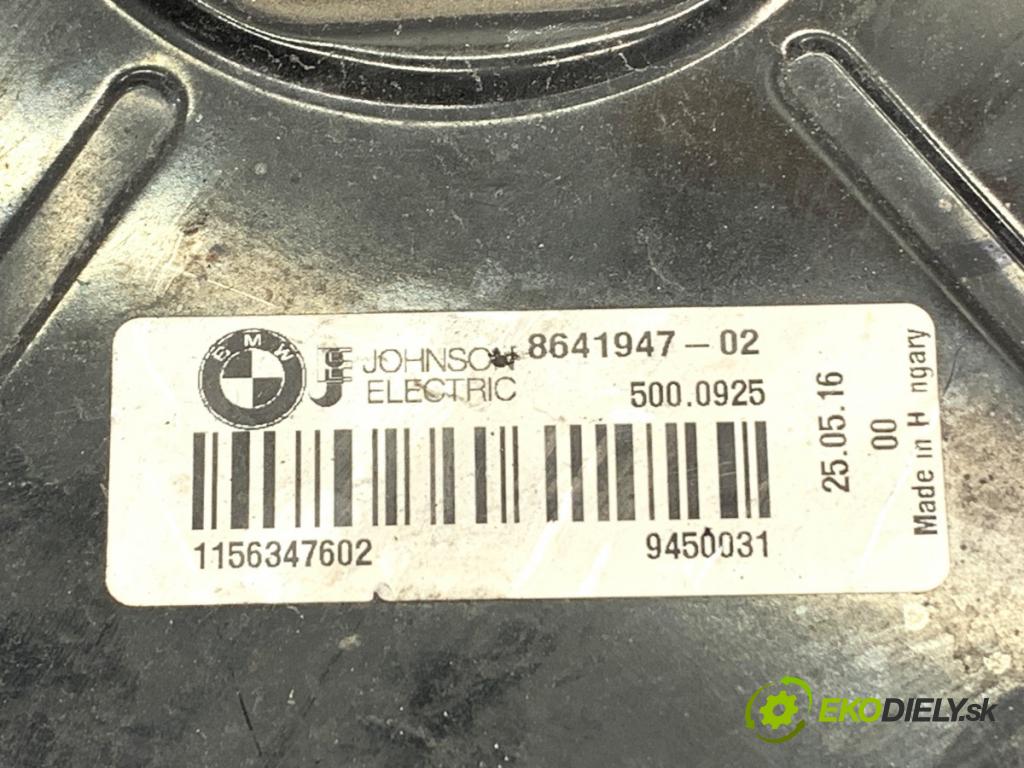BMW F34 liftback 2016 190 kW 330 d 2993 Ventilátor chladiča 8641947 (Ventilátor)