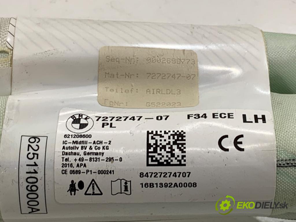 BMW F34 liftback 2016 190 kW 330 d 2993 Stropný ľavy 7272747