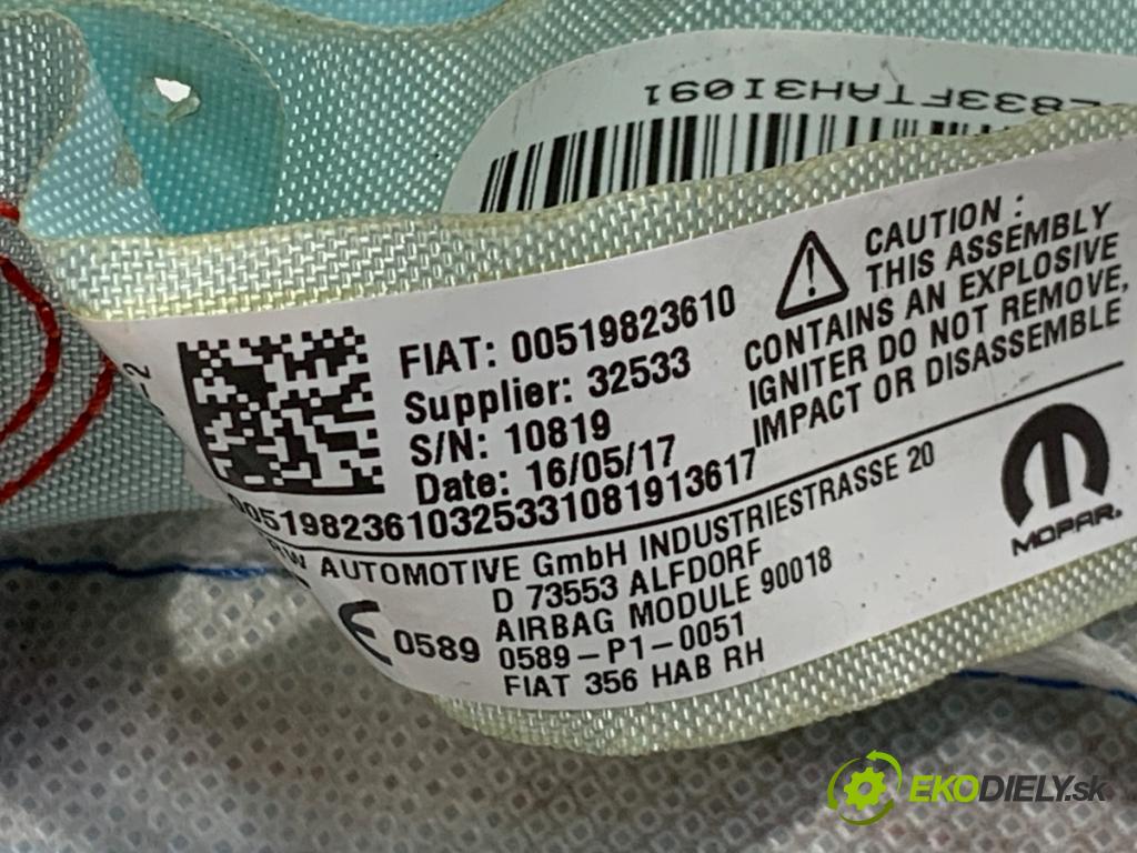 FIAT TIPO sedan 2017 70 kW 1.4 (356SXA1B) 1368 Stropný pravy 00519823610